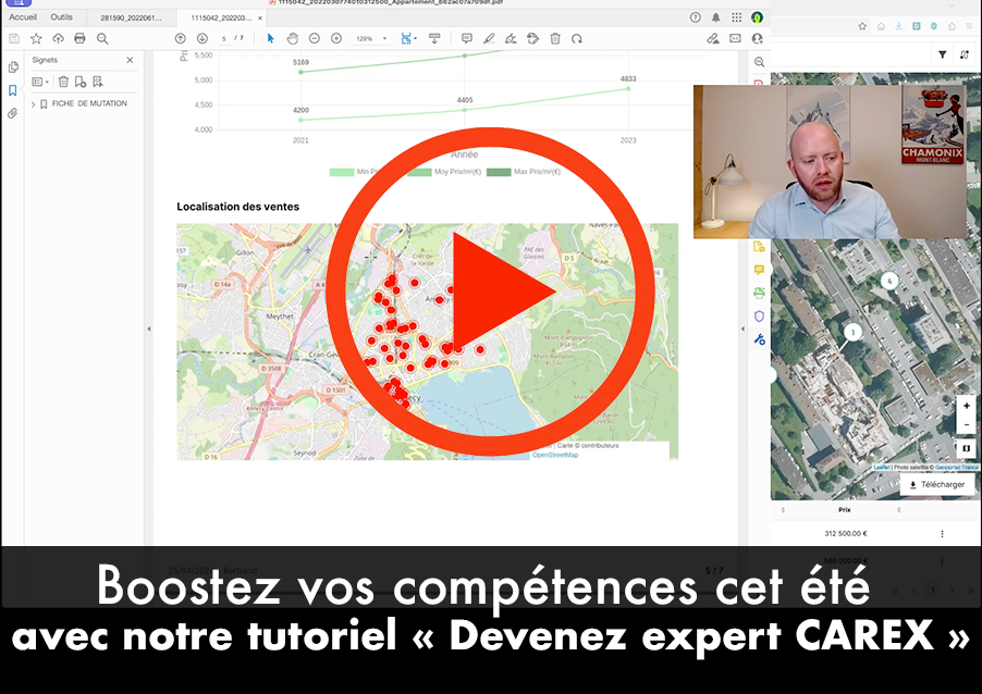 👀 Profitez de l’été pour booster vos compétences et découvrez notre tutoriel vidéo : « Devenez un expert CAREX.immo » 🌟